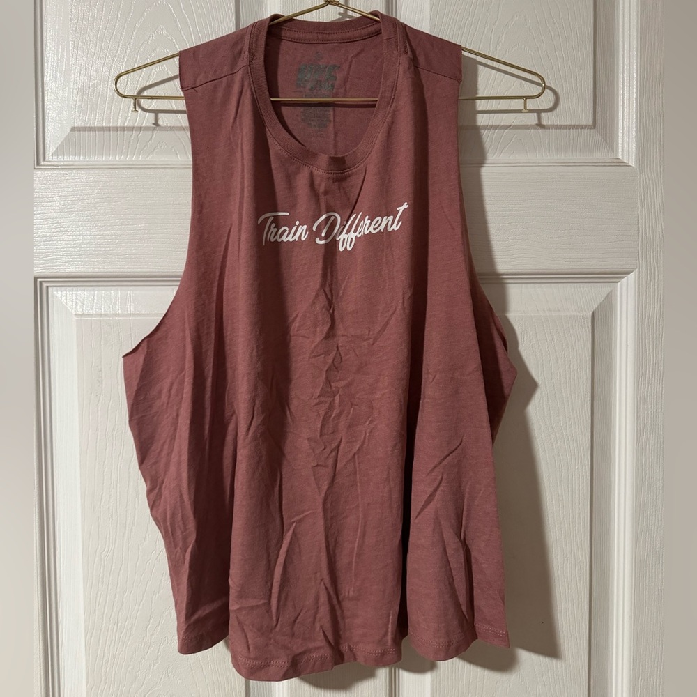 Pink UFC muscle tank